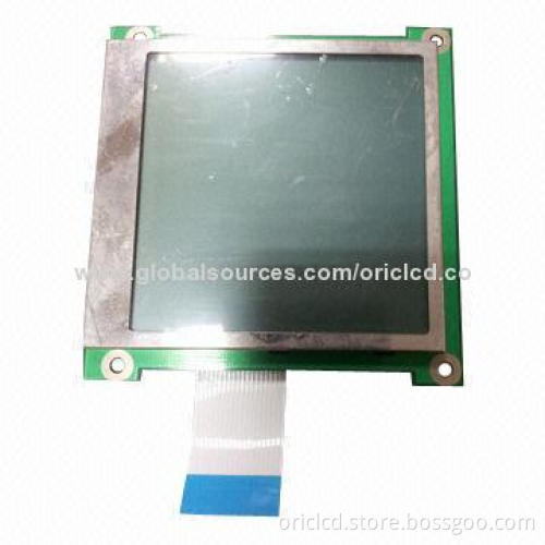 Graphic LCD Module with 160 x 160 Pixels Resolution, Outline Measures 80x78.5mm, FSTN Positive